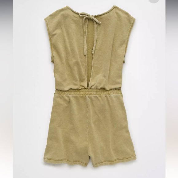 AE Fleece Crew Neck Romper - Picture 4 of 6